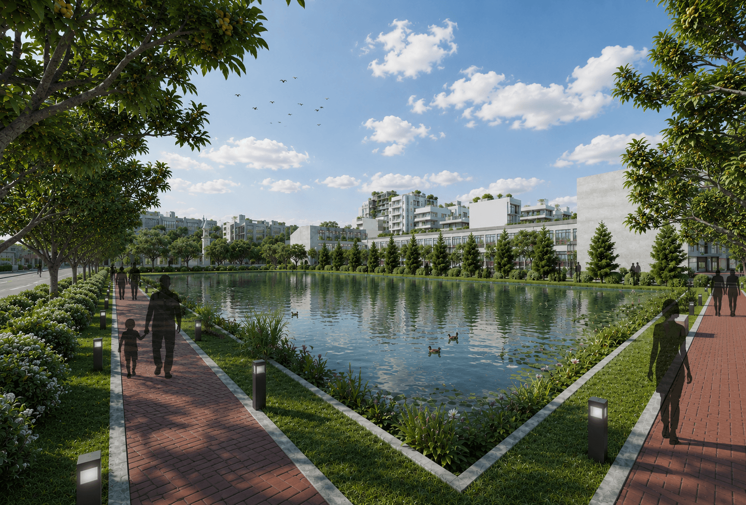 Artificial River and Lake